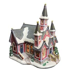 Christmas Village 2015 Carole Towne Collection Caldwell Church 0672910 Read Desc